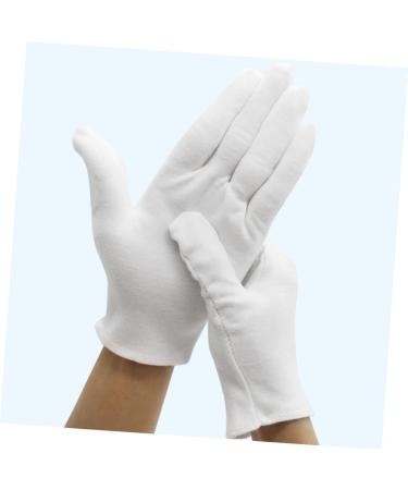 Veemoon 6 Pair Hand Protective Gloves Stretchable Lining Glove Thermal Gloves Industrial Gloves Safety Gloves Soft Gloves Cosmetic Make-up Moisturising Gloves Spa Gloves Pan Beads White - Buy Online on GoSupps.com