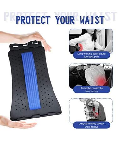Back Stretcher Support for Lumbar Pain Relief - Multi-Level Spine Deck Massager for Herniated Disc, Sciatica, Scoliosis - Upper and Lower Back Stretching Device - Buy Online on GoSupps.com