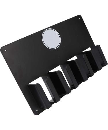 Partition Design Wall-Mounted Rack Hair Cutter Holder Storage Rack Brush Holder for Home Bathroom - Buy Online on GoSupps.com