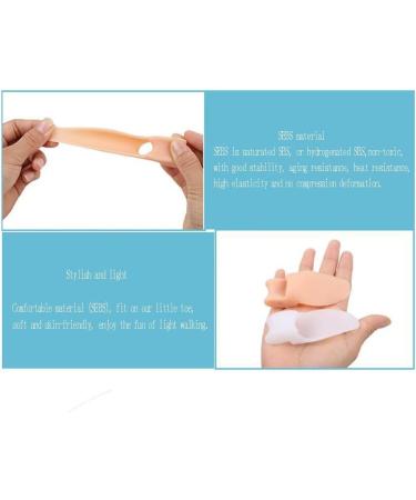 DEAVER Gel Toe Bunion Separator Corrector - 2 Pairs Unisex Soft Protectors for Hallux Valgus Relief - Buy Online on GoSupps.com