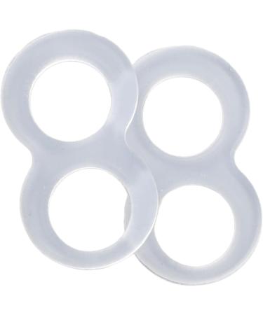 Ingrown Toenail Corrector Ring Washable Transparent Lightweight Silicone Ingrown Toenail Tool for Nail Care - Buy Online on GoSupps.com