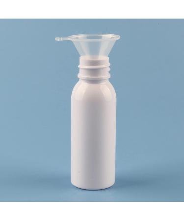 Buy 30ml White Plastic PET Spray Bottles - 10 Pack Fine Mist Atomizers for Travel & Perfume - Includes 2 Funnels - Buy Online on GoSupps.com