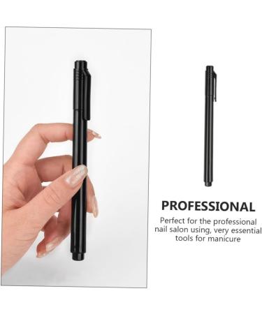 Mikinona 1pc Nail Art Pen Paintbrushes Black Pen Nail Pen Nail Tech Accessories Nail Art Beauty Tool Nail Art Painting Pen Nail Art Graffiti Pen Nail Tools Manicure Utility Pen Plastic - Buy Online on GoSupps.com