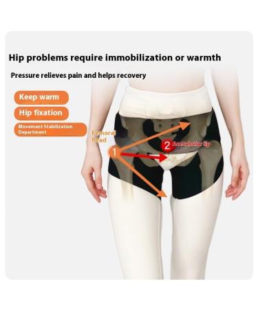 Lewey Elastic Hip Support Belt for Hip Joint Protection Post Liposuction Post-Surgery Thigh Compression Bandage (Color : Black Size : S (waist 58-80cm)) S (waist 58-80cm) Black - Buy Online on GoSupps.com