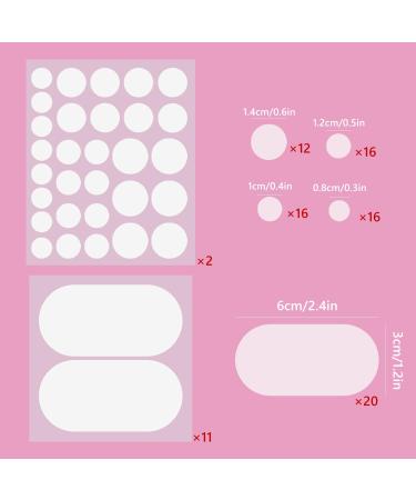 Dohia Pimple Patches - Hydrocolloid Acne Absorbing Cover for Face & Body | Invisible Tea Tree & Calendula Oil | 80 Patches - Buy Online on GoSupps.com