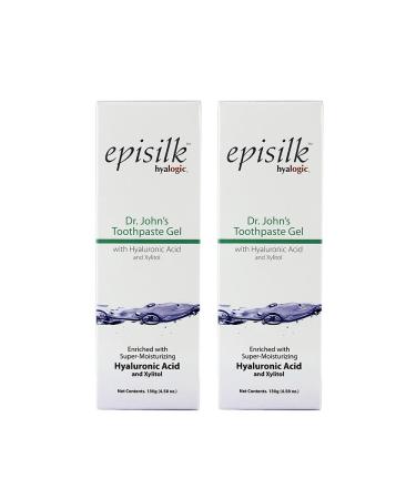 Hyalogic Dr. Johns Toothpaste Gel 0.19 Ounce (2 Pack) 0.38 Ounce (Pack of 1)