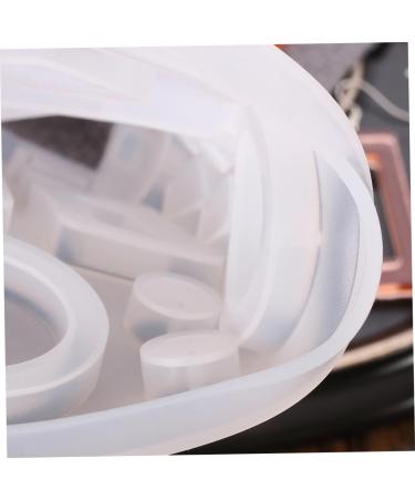 Operitacx 1pc Epoxy Resin Silicone Molds Resin Epoxy Model Wall Resin Mold Jewelry Molds Cake Mold Accessories White 15x12.3x0.7cm - Buy Online on GoSupps.com