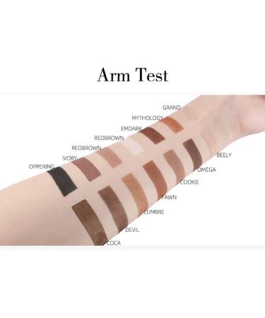 14 Colors Tiger Eyeshadow Palette Matte Shimmer Waterproof Smudge-Proof Long Lasting Pigmented Makeup (A2) - Buy Online on GoSupps.com