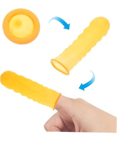 100pcs Nitrile Anti-Static Finger Cots | Reusable Joint Protection Sleeves | Protective Finger Covers for Relief & Safety - Buy Online on GoSupps.com