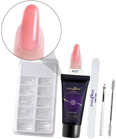 DOITOOL 3 Sets Nail Extension Glue Set Nail Extension Kit Gel Extension Nail Kit Nail Lengthen Kit Poly Nail Gel Slip Solution Nail Kits Nail Extension Gel Plastic Manicure Extend - Buy Online on GoSupps.com