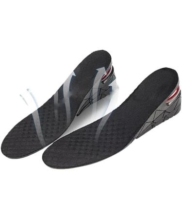 Invisible Height Increase Insoles - 5cm Adjustable Shoe Heel Cushions | Comfortable Support & Shock Absorbing Foot Pads for All Shoes - Buy Online on GoSupps.com