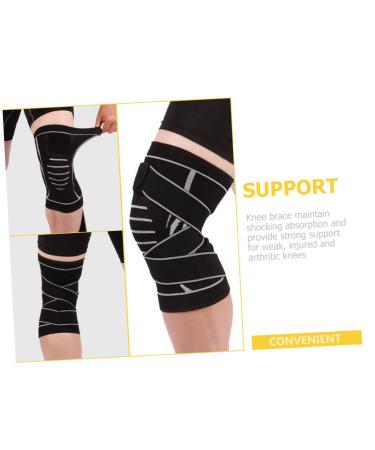 NOLITOY Sports Compression Knee Brace - Breathable Knee Support Sleeve for Weightlifting Volleyball Running and Fitness | Optimal Knee Pads for Basketball & Riding - Buy Online on GoSupps.com