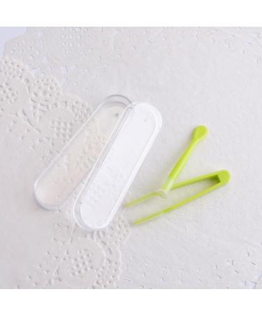 Travel Contact Lens Removal Tool Kit - Durable Eye Tweezers for Easy Lens Insertion & Removal - Blue - Buy Online on GoSupps.com
