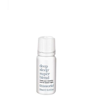 This Works Deep Sleep Superblend Diffuser Oil 10 ml - 100 Percentage Natural Essential Oil Blend of Lavender Camomile and Vetivert - Relaxing Aromatherapy Oil to Promote Calm and Induce Sleep