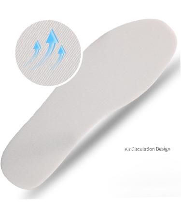 Buy 5 Pairs Breathable Sports Insoles - Elastic Summer Shoe Inserts for Hiking & Comfort - Disposable Foot Absorbing Insole - Buy Online on GoSupps.com