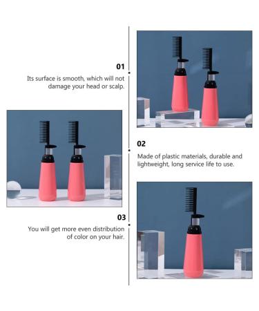 Beaupretty Hair Dye Applicator Bottle & Root Comb Set - 2 Pieces for Home & Salon Use | Perfect Hair Coloring Tool - Buy Online on GoSupps.com