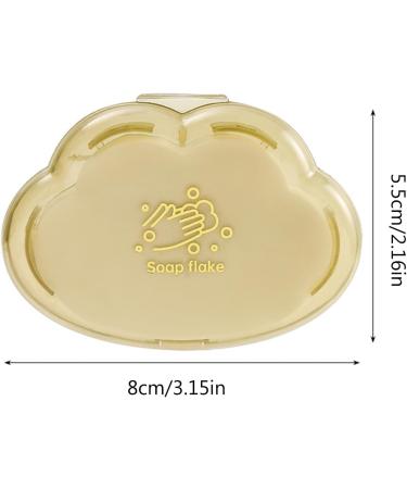 Gissroys 1 Box Shape Soap Tablets Outdoor Travel Soap Flakes Soap Paper Student Hand Wash Soap Mini Portable Soap Sheets Soap Sheets For Outdoor Activities - Buy Online on GoSupps.com