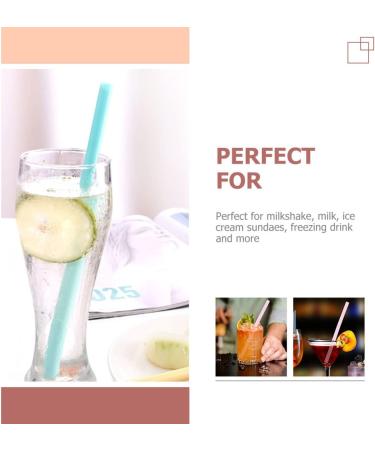KICHOUSE 1 Set Milk Tea Straw Straws Straight Straw Washable Straw Child Juice Multifunction - Buy Online on GoSupps.com