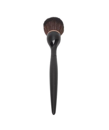 Verdant Touch Cosmetic Brush Blush Brush Professional Portable Synthetic Fiber Loose Powder Brush for Women Black