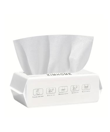 50/100 Pcs Soft Cotton Disposable Face Towels - Ideal for Washing & Drying Wipes | International Shipping - Buy Online on GoSupps.com