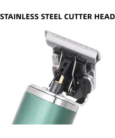 Buy Waterproof USB Rechargeable Hair Clippers for Men - T-Shaped Engraving Blade - Black Metal Electric Hair Clipper - Buy Online on GoSupps.com