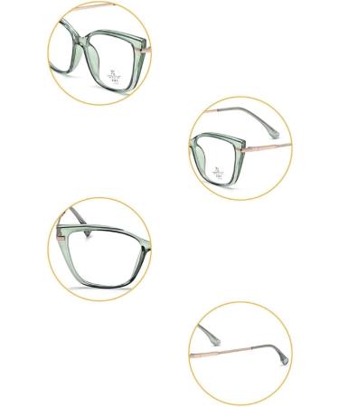 VENOAL Cateye Big Frame Computer Readers - Blue Light Blocking Anti UV Eyeglasses +250 Tortoiseshell - Stylish Flat Light Mirror - Buy Online on GoSupps.com