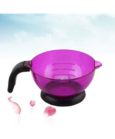 Minkissy Hair Coloring Bowl - DIY Purple Dyeing Bowl for Hair Colorists - Buy Online on GoSupps.com