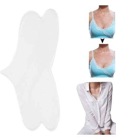 Reusable Chest Wrinkles Silicone Pads Washable Silicone Anti Wrinkle Chest Pads Transparent Chest Wrinkle Sticker Silicone Anti Wrinkle Pad - Buy Online on GoSupps.com