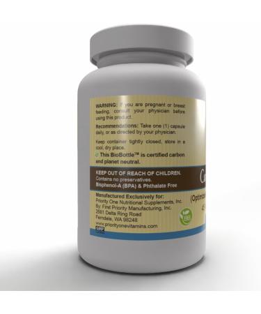 Priority One Vitamins Curcumin Gold 45 Vegetarian Capsules TurmiPure Gold is The World s First bioequivalent Turmeric Extract* - Buy Online on GoSupps.com