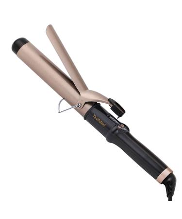 Ten-Tatent Curling Tongs 32mm Barrel Curling Tong Iron Ceramic Tourmaline Coating Barrel Hair Curlers Dual Voltage Curling Wand for Long & Short Hair 160-220 Adjustable Black 32mm Black