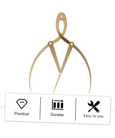 NOLITOY 1pc Eyebrow Positioning Ruler Measure Eyebrows for Microblading Eyebrow Mapping Tool Gold Scale 16.5x5.4cm Golden - Buy Online on GoSupps.com