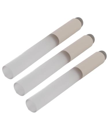 Silicone Lip Brush Set | Soft Transparent Handle | Portable Lipstick Applicators with Storage Box (3pcs) - Perfect for Travel - Buy Online on GoSupps.com