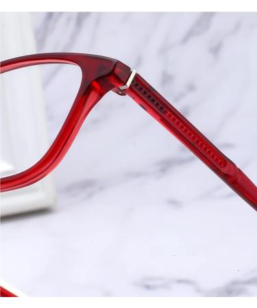 PARWANA Blue Light Blocking Reading Glasses for Women & Men - Stylish +100 Clear Vision Eyeglasses in Purple - Buy Online on GoSupps.com