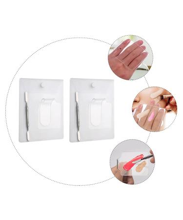 Lurrose 2-Set Acrylic Makeup Mixing Palette - Professional Portable Art Tray for Makeup Foundation Nail Art & More - Durable Stainless Steel Design - Buy Online on GoSupps.com