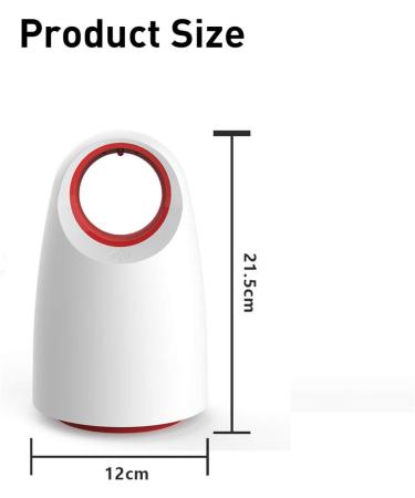 LED USB UV 5W Electronic Photocatalyst Mosquito Killer Lamp Insect Killer with Trap Lamp Photocatalyst Fly Repeller Bug Zapper White - Buy Online on GoSupps.com