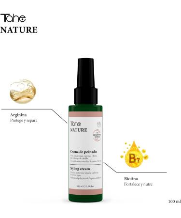 Tahe Nature Leave-in Styling Cream with Heat Protection for All Hair Types 100 ml - Buy Online on GoSupps.com