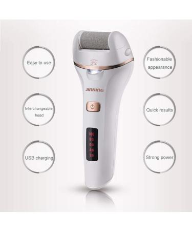 Electric Callus Remover Vacuum Suction and 3 Roller Heads for Cracked Heels and Dead Hard Cracked Dry Skin - Buy Online on GoSupps.com