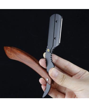 Rosewood Beard Trimming Tool Manual Razor Holder for Eyebrow & Beard Grooming | 1pc Shaver Cutter - Buy Online on GoSupps.com