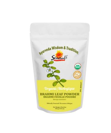 Organic Brahmi Powder NPN 80092677/ Memory Enhancement/ 200g