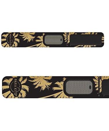 PARA'KITO Mosquito Repellent Wristband - Waterproof Outdoor Pest Bracelet with Natural Essential Oils - Gold Edition Party Wristbands (Miami) - Buy Online on GoSupps.com