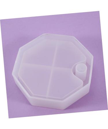 NUOBESTY 6 Pcs Jewelry Box Silicone Mold Jewelry Boxes Resin Molds Jewelry Epoxy Resin Casting Mold To Rotate Whitex2pcs 10.5X10.5X2.7CMx2pcs - Buy Online on GoSupps.com