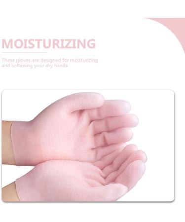 Beavorty 1pair Moisturizing Gloves Hydrating Socks Foot Moisturizing Socks Silicone Mitts Gloves Socks Cuticles Socks Gloves Heal Gloves Moisturizing Repairing Gloves Sebs Cosmetic 21.5x13cm - Buy Online on GoSupps.com
