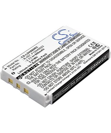 Estry 3.7V Battery Replacement for Harmony 885 Remote Harmony 900 Pro HHD10010 1903042001 815000037 R1G7 NC1002 RLI001.9 190304200 NTA2340 950mAh