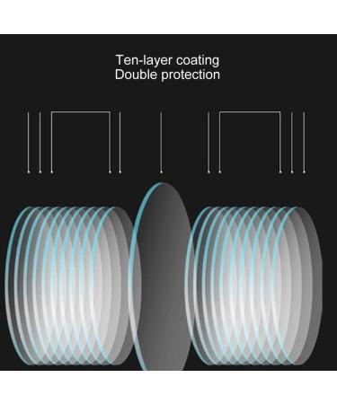 Portable Blue Light Blocking Reading Glasses for Presbyopia - Compact Folding Silver Frames with Case for Books & Newspaper - Buy Online on GoSupps.com