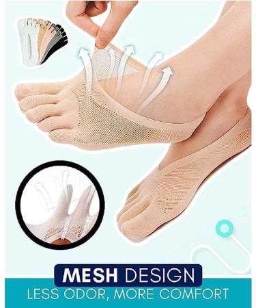 Anti-Bunion Toe Socks for Bunions Relief - Pink, 5 Pack - Buy Online on GoSupps.com