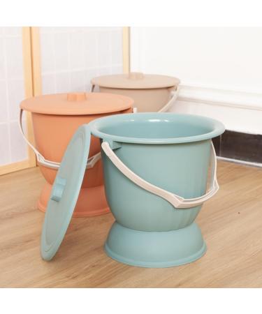 Cabilock Nach Pot with Lid - Portable Unisex Toilet for Kids & Adults | Travel & Home Use | 27.5 x 25.8 cm - Buy Online on GoSupps.com