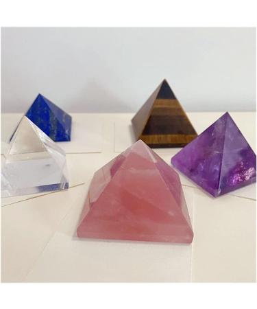 Natural Crystal Rough Natural Crystal Rough Balance Gemstone Decoration 1PC Natural Powder Crystal Pyramid Quartz Stone Crystal Lapis Lazuli Point Home Decoration Gem Handicraft Stone - Buy Online on GoSupps.com