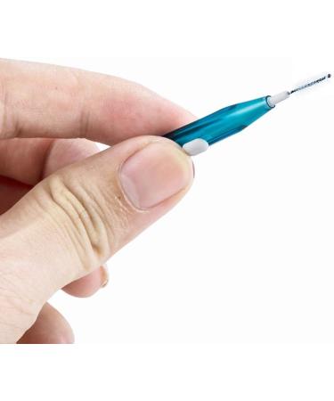 2 Sets of 20 Push-Pull Interdental Brushes | Blue Toothpick & Dental Floss | Oral Care Essentials - Shop Internationally! - Buy Online on GoSupps.com