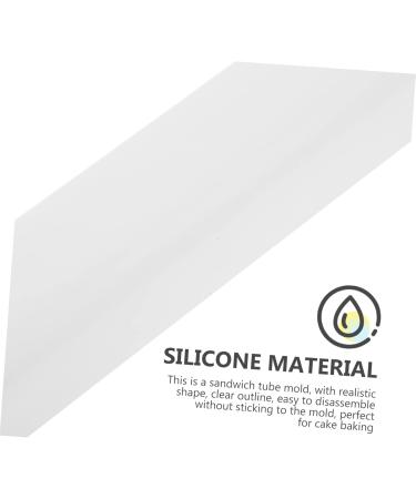 Lurrose Cake Stencil Handmade Soap Sandwich Fondant Mold DIY Crafts Bread Baking DIY Accessory Embedded Crafting Supplies White 32.1X5.3cm - Buy Online on GoSupps.com