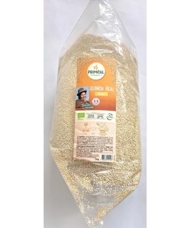  Primeal Real organic organic white quinoa BULK RHD 5 kg - Buy Online on GoSupps.com